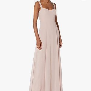 Jenny Yoo Harris Sweetheart Neckline a Line Chiffon Whipped Apricot Size 4